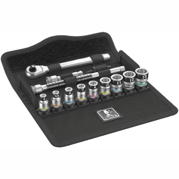 ZYKLOP MET RATCHET SET 1/4" HF