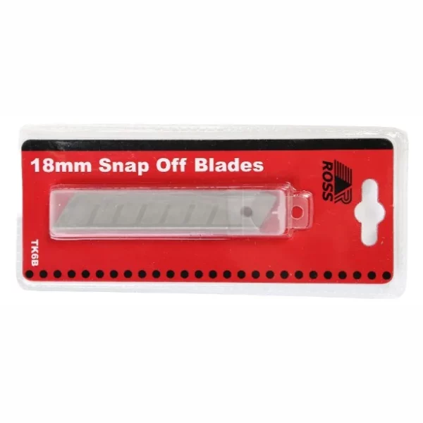 18mm Snap Off Blades - Pack of 10