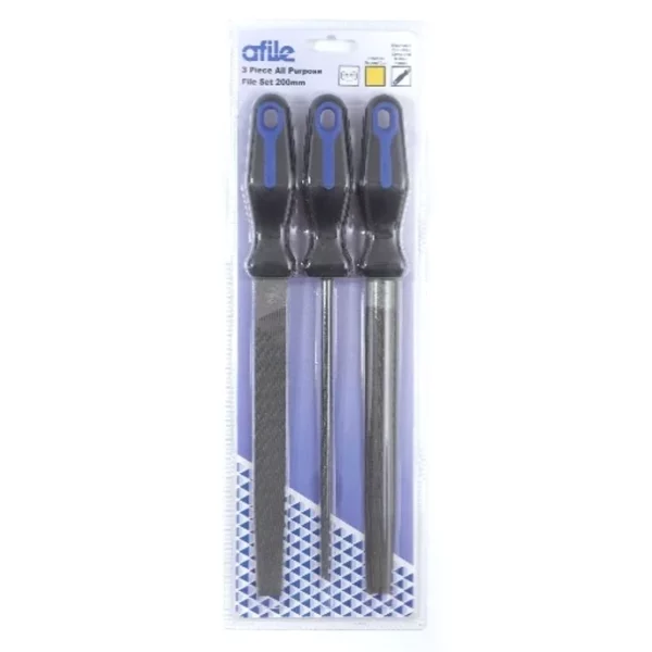 3 PIECE FILE SET BLISTER PACK