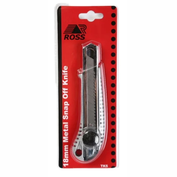 Knife - 18mm Snap Off (Aluminium Alloy Body)