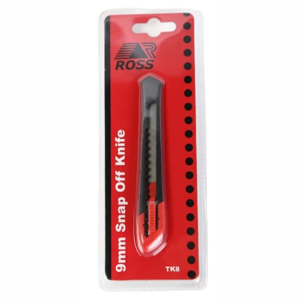 Knife 9mm Snap Off Blade (Plastic Body)
